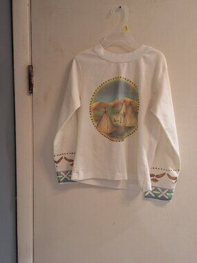 tee pee long sleeve shirt YOUTH